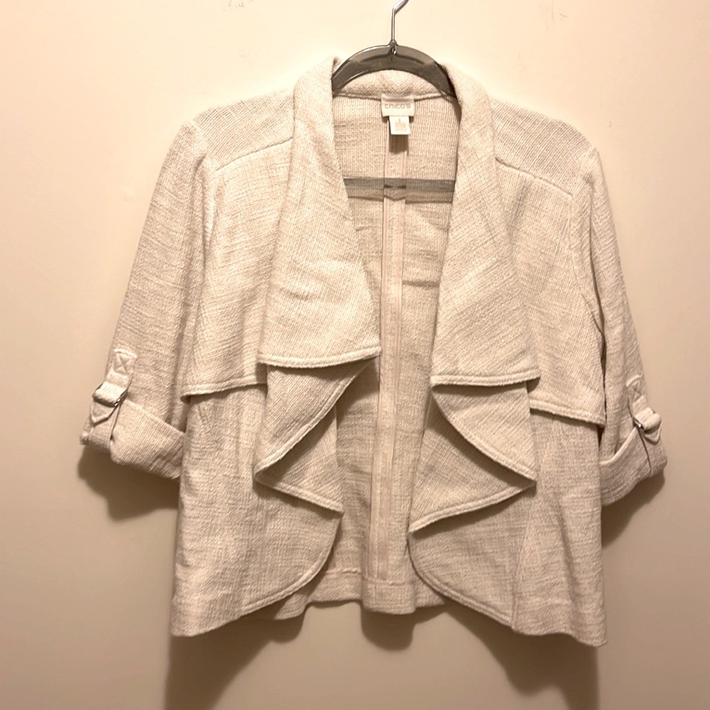 Chicos size 1 cotton jacket